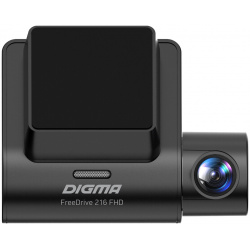 Автомобильный видеорегистратор Digma FreeDrive 216 FHD черный 