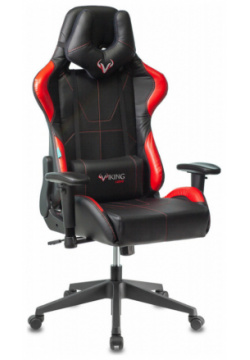 Кресло Zombie VIKING 5 AERO RED черный/красный 