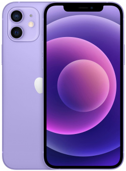 Телефон Apple iPhone 12 64Gb фиолетовый (MJNM3HN/A) 