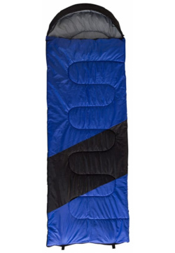 Спальный мешок Ecos US 002 (998197) Тип: одеяло; Цвет: синий/черный; Вес: 1