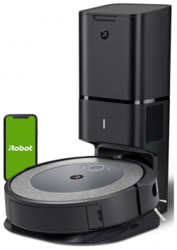 Пылесос iRobot Roomba i3+ серый/черный 