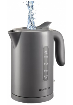Чайник Polaris PWK 1220C Water Way Pro серый 