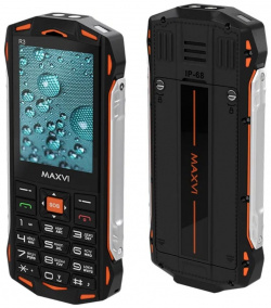Телефон Maxvi R3 Orange 