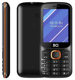 Телефон BQ 2820 Step XL+ Black/Orange 