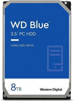 Жесткий диск Western Digital Blue SATA III 8TB (WD80EAAZ) 