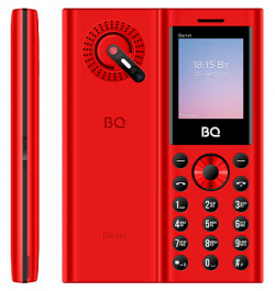 Телефон BQ 1858 Barrel Red/Black 