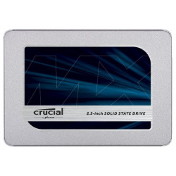 SSD накопитель CRUCIAL MX500 SATA/2 5/2TB (CT2000MX500SSD1) Емкость: 2000 ГБ