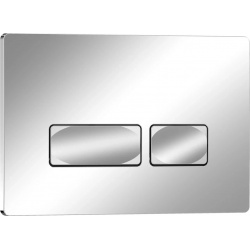 Кнопка смыва Iberica Blanca ESTI R 246х165мм хром глянцевый  пластик (IB B021 003 002)