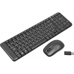 Комплект мыши и клавиатуры Logitech MK220 black (920 003236) 