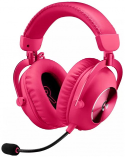 Компьютерная гарнитура Logitech G Pro X 2 Wireless Pink (981 001275) 