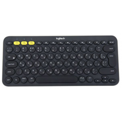 Клавиатура Logitech K380 Dark Grey (920 007584) Тип клавиатуры: мембранная