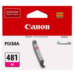 Картридж Canon CLI 481 M 2099C001 Magenta для Pixma TS6140/TS8140TS/TS9140/TR7540/TR8540 