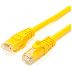 Сетевой кабель ATcom UTP cat 6 RJ45 3m Yellow AT2154 