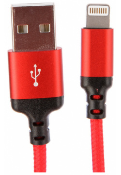 Аксессуар Hoco Times Speed X14i USB  Lightning 2M Red Black