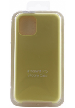 Чехол Innovation для APPLE iPhone 11 Pro Silicone Hot Yellow 16470 