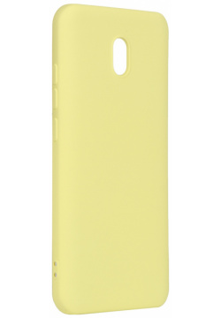Чехол DF для Xiaomi Redmi 8A Yellow xiOriginal 04 GROUP 