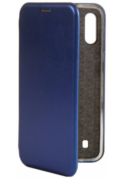 Чехол Innovation для Samsung Galaxy M10 Book Silicone Magnetic Blue 15518 