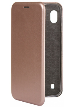 Чехол Innovation для Samsung Galaxy M10 Book Silicone Magnetic Rose Gold 15520 
