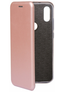 Чехол Innovation для Xiaomi Mi Play Book Silicone Magnetic Rose Gold 15428 