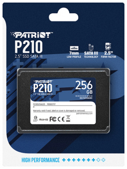 Твердотельный накопитель Patriot Memory P210 256Gb P210S256G25