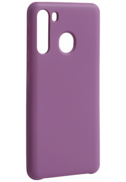 Чехол Innovation для Samsung Galaxy A21 Silicone Cover Purple 16859 