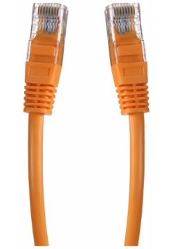 Сетевой кабель Gembird Cablexpert UTP cat 5e 1 5m Orange PP12 5M/O 