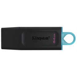 USB Flash Drive Kingston DataTraveler Exodia 64 ГБ  1 шт черный/голубой DTX/64GB