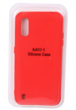 Чехол Innovation для Samsung Galaxy M01 Soft Inside Red 18977 