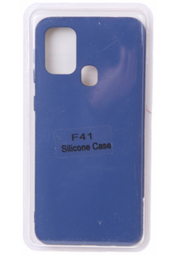 Чехол Innovation для Samsung Galaxy F41 Soft Inside Blue 18988 