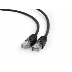 Сетевой кабель Gembird Cablexpert UTP cat 5e 1 5m Black PP12 5M/BK 