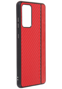 Чехол G Case для Samsung Galaxy A72 SM A725F Carbon Red GG 1362 
