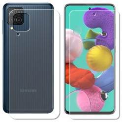 Гидрогелевая пленка LuxCase для Samsung Galaxy F62 0 14mm Front and Back Transparent 86179 