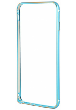 Чехол бампер Ainy for iPhone 6 Plus Blue QC A014N 
