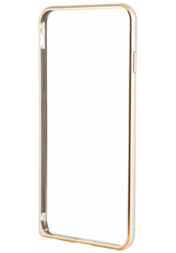 Чехол бампер Ainy for iPhone 6 Plus Silver QC A014Q 
