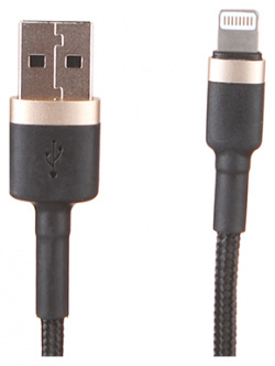 Аксессуар Baseus Cafule Cable USB  Lightning 2A 3m Gold Black CALKLF RV1