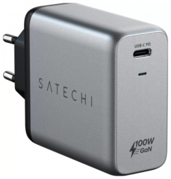 Зарядное устройство Satechi 100W GaN Power Space Gray ST UC100WSM EU 