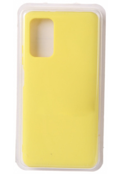 Чехол Innovation для Xiaomi Pocophone M3 Soft Inside Yellow 19762 