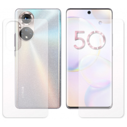 Гидрогелевая пленка LuxCase для Honor 50 0 14mm Matte Front and Back Transparent 89657 