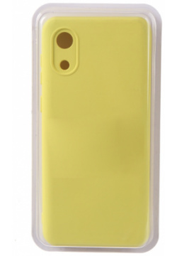 Чехол Innovation для Samsung Galaxy A03 Core Soft Inside Yellow 