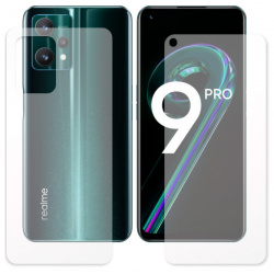 Гидрогелевая пленка LuxCase для Realme 9 Pro 0 14mm Front and Back Transparent 90560 