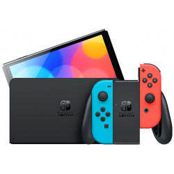 Игровая приставка Nintendo Switch Oled Neon Red Blue 