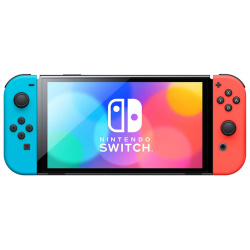 Игровая приставка Nintendo Switch Oled Neon Red Blue