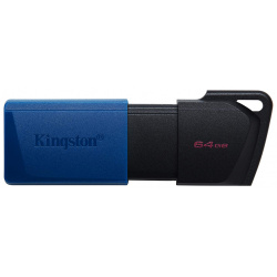 USB Flash Drive 64Gb  Kingston 3 2 Gen 1 DataTraveler Exodia M Black Blue DTXM/64GB