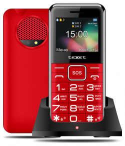Сотовый телефон teXet TM B319 Red 