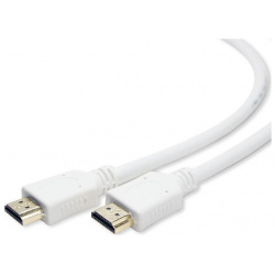 Аксессуар Gembird Cablexpert HDMI 19M v1 4 1 8m White CC HDMI4 W 6