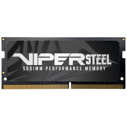 Модуль памяти Patriot Memory Viper Steel DDR4 SO DIMM 2400MHz PC 19200 CL15  32Gb PVS432G240C5S