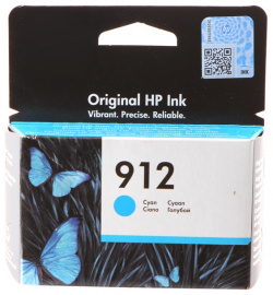 Картридж HP 912 Light Blue 3YL77AE для OfficeJet 8013/8025 (Hewlett Packard)
