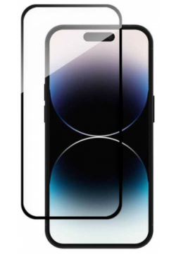 Защитное стекло Red Line для APPLE iPhone 14 Pro Full Screen Tempered Glass Glue Black УТ000033171 