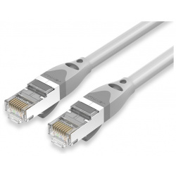 Сетевой кабель Vention SFTP cat 6A RJ45 0 3m (30cm) Grey IBHHAA 
