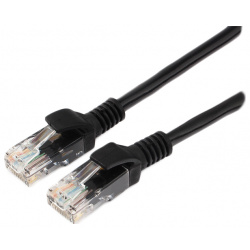 Сетевой кабель Gembird Cablexpert UTP cat 5e 15m Black PP12 15M/BK 